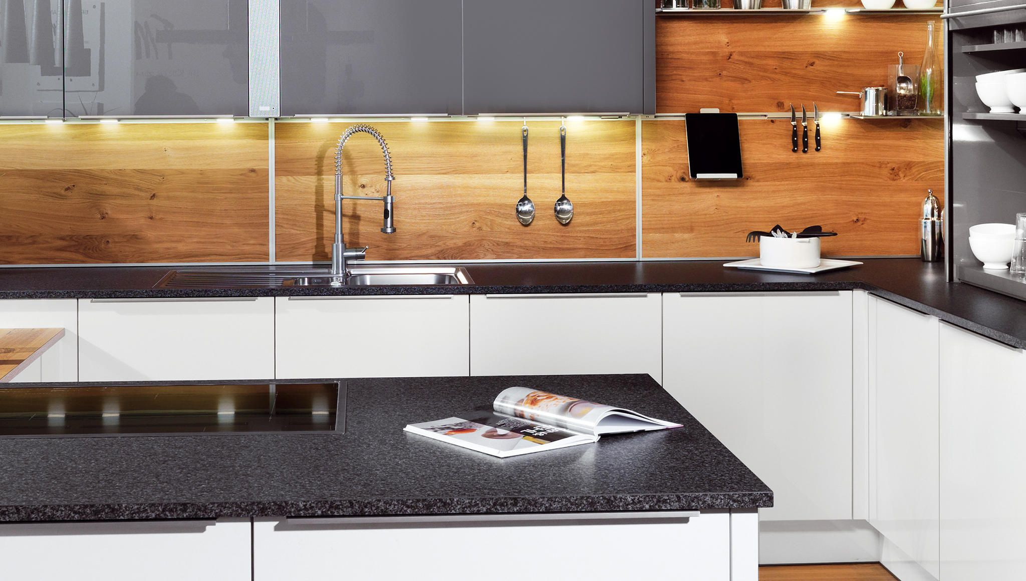Küchenrückwand: Ideen Aus Glas, Metall, Fliesen, Holz - [Schöner